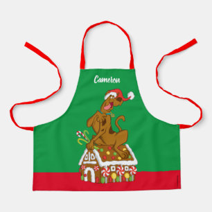 Scooby and Gingerbread House Apron