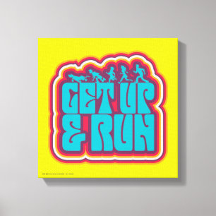 Scooby and the Gang "Get Up & Run" Graphic Canvas Print