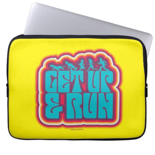 Scooby and the Gang Get Up  Run Graphic Laptop Sleeve