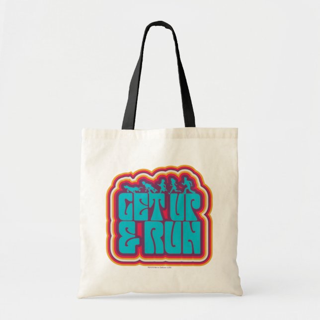 Scooby and the Gang "Get Up & Run" Graphic Tote Bag (Front)