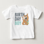 Scooby-doo 1st Birthday Boy Baby T-shirt at Zazzle