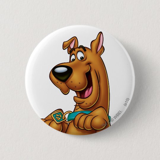 Scooby Doo Airbrush Pose 23 Button