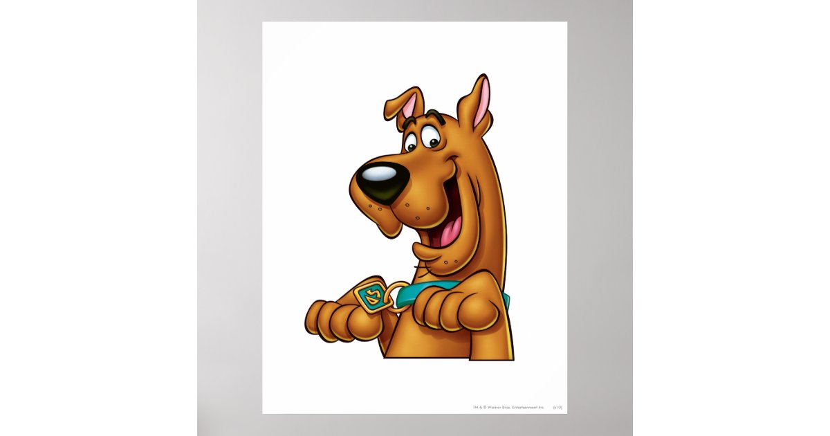 Scooby Doo Airbrush Pose 23 Poster | Zazzle