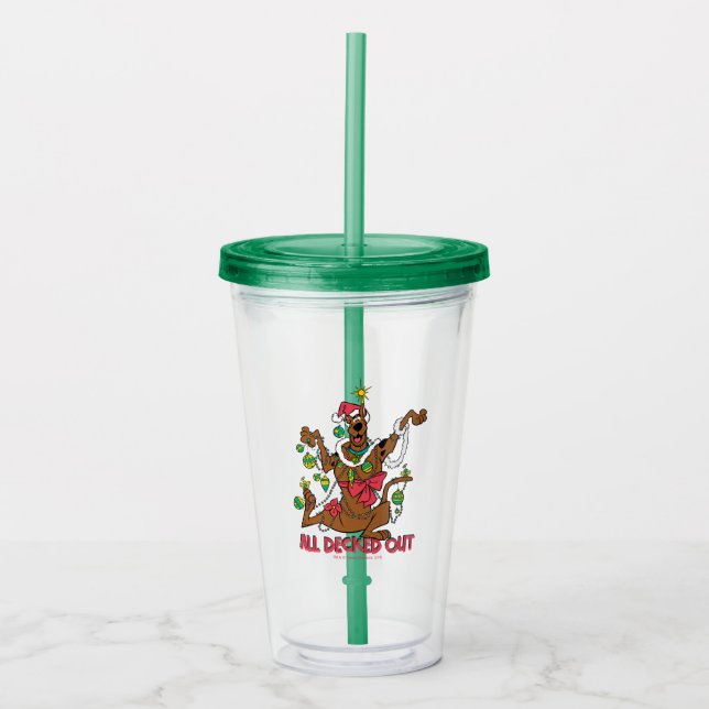 Scooby-Doo All Decked Out Acrylic Tumbler (Front)