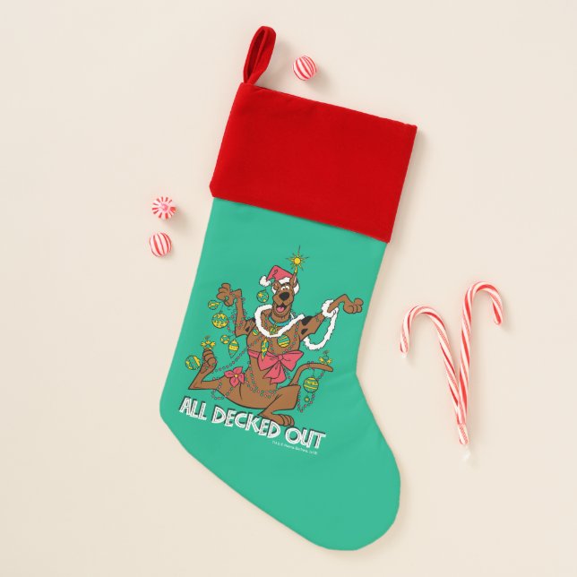 Scooby-Doo All Decked Out Christmas Stocking (Front)