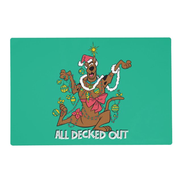 Scooby-Doo All Decked Out Placemat (Front)
