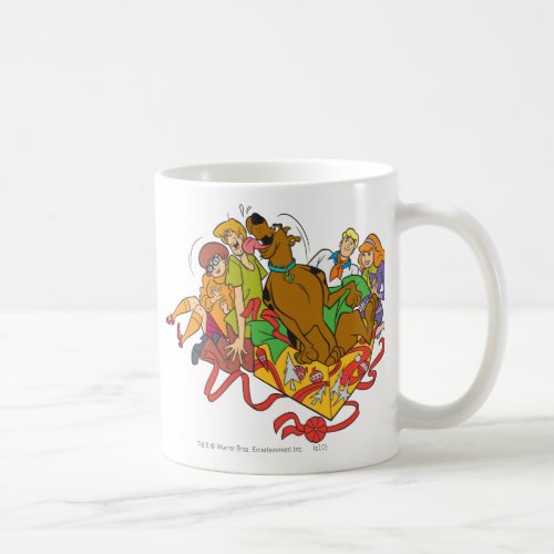 Scooby_Doo and Gang Christmas Coffee Mug