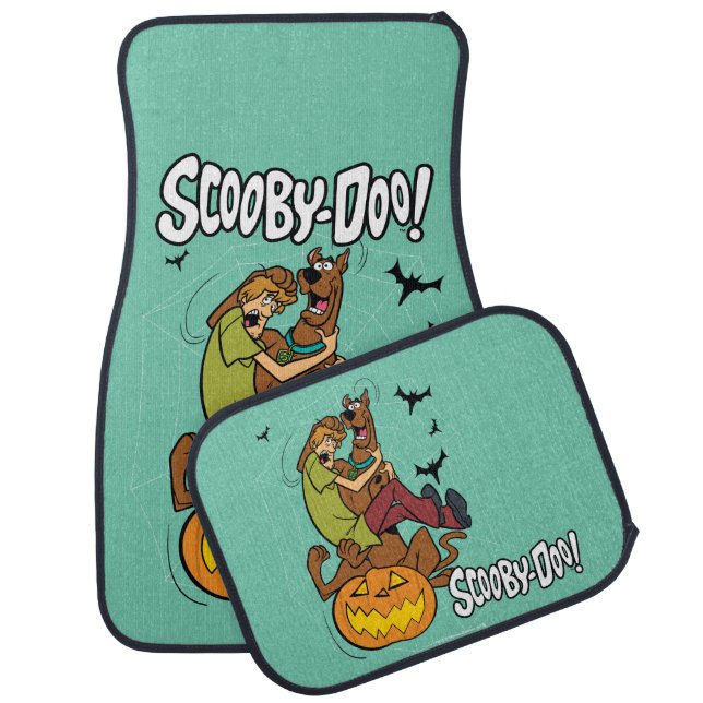 Scooby-Doo and Shaggy Halloween Fright Car Floor Mat (Set)