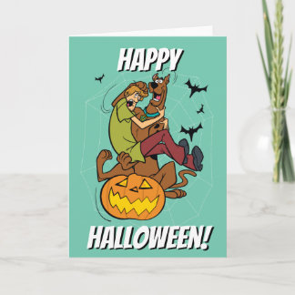Scooby-Doo and Shaggy Halloween Fright Card