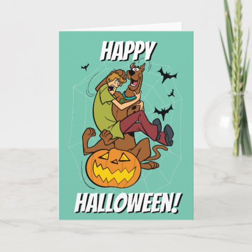 Scooby_Doo and Shaggy Halloween Fright Card