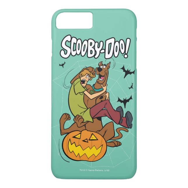 Scooby-Doo and Shaggy Halloween Fright Case-Mate iPhone Case (Back)