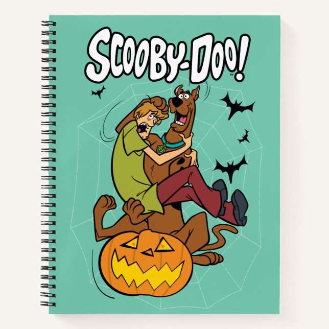 Scooby-Doo and Shaggy Halloween Fright Notebook (Front)