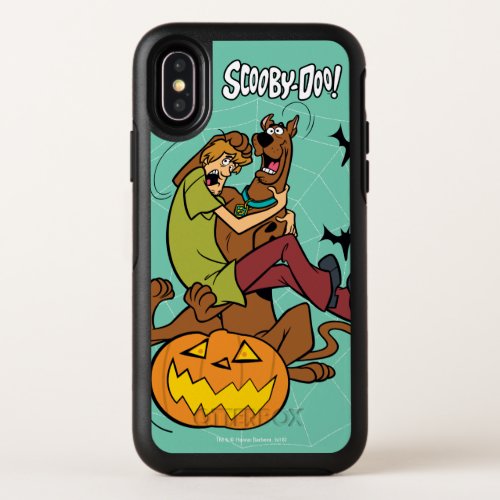 Scooby_Doo and Shaggy Halloween Fright OtterBox Symmetry iPhone X Case