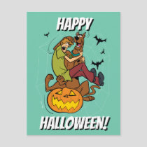 Scooby-Doo and Shaggy Halloween Fright Postcard