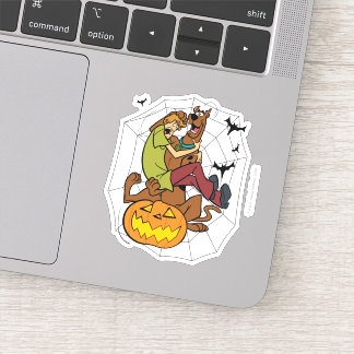 Scooby-Doo and Shaggy Halloween Fright Sticker