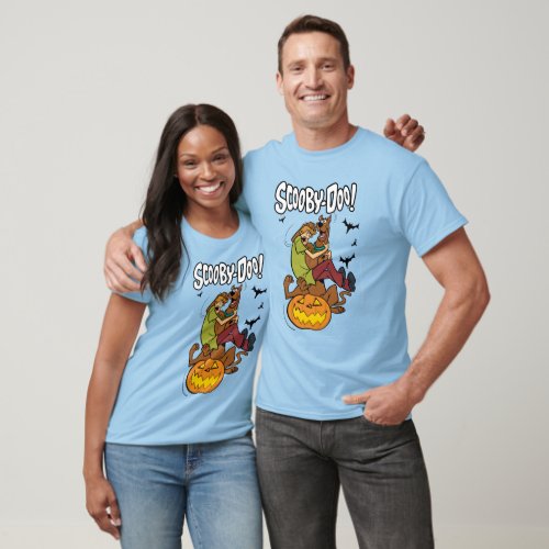 Scooby_Doo and Shaggy Halloween Fright T_Shirt
