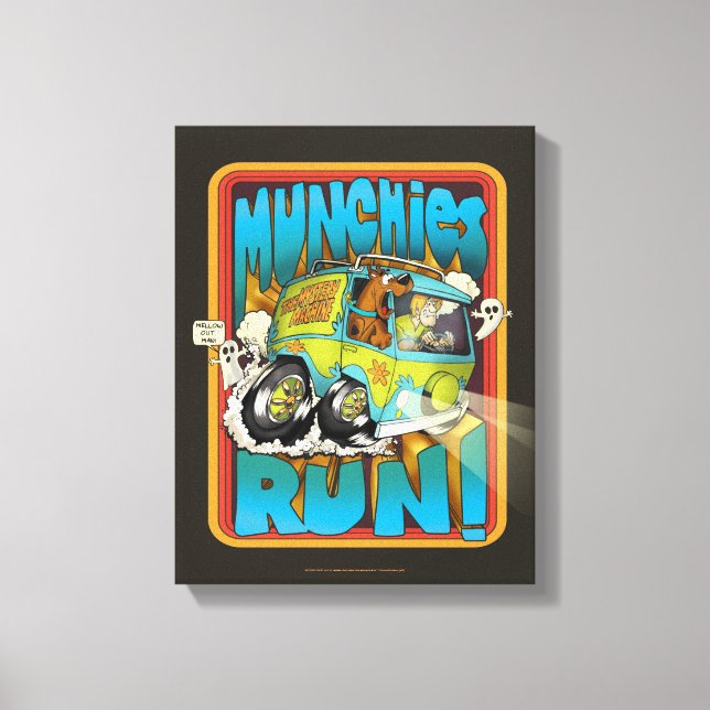 Scooby-Doo and Shaggy "Munchies Run!" Canvas Print (Front)