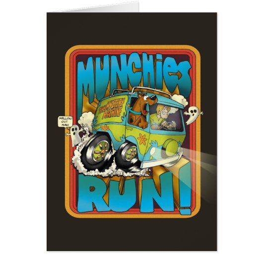 Scooby-Doo and Shaggy "Munchies Run!" Cards (Front)