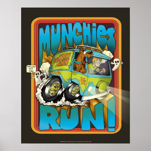 Scooby_Doo and Shaggy Munchies Run Poster