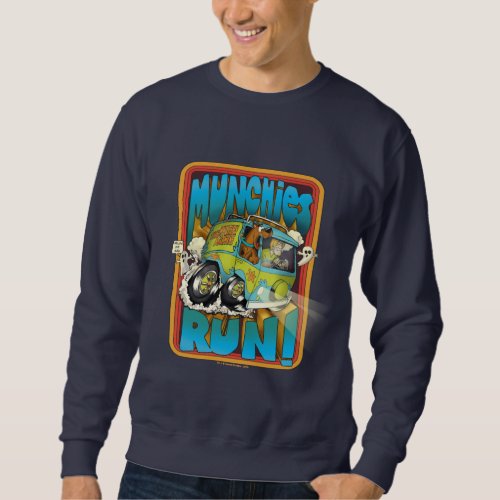 Scooby_Doo and Shaggy Munchies Run Sweatshirt