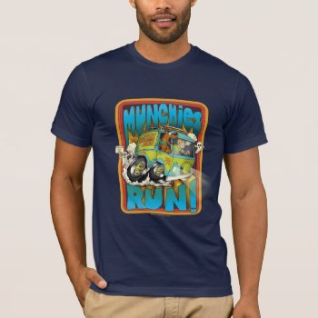 Scooby-doo And Shaggy "munchies Run!" T-shirt by scoobydoo at Zazzle