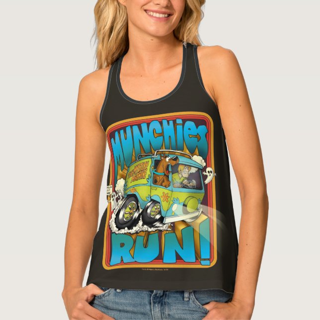 Scooby-Doo and Shaggy "Munchies Run!" Tank Top (Front)