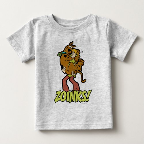 Scooby_Doo and Shaggy Zoinks Baby T_Shirt