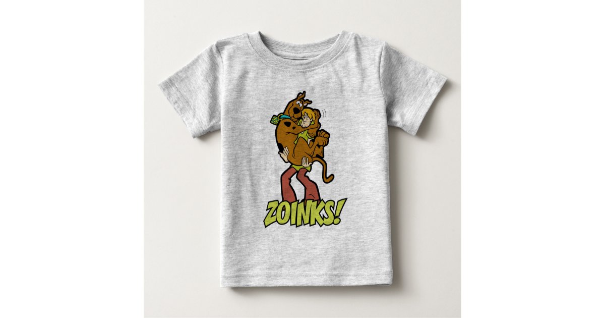 Scooby Doo And Shaggy Zoinks Baby T Shirt Zazzle Com