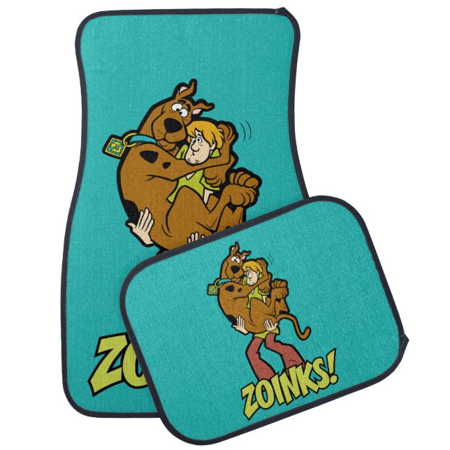 Scooby-Doo and Shaggy Zoinks! Car Mat (Set)