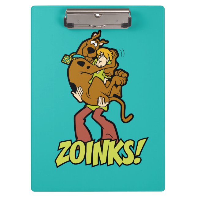 Scooby-Doo and Shaggy Zoinks! Clipboard (Front)