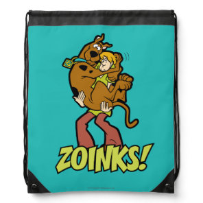 Scooby-Doo and Shaggy Zoinks! Drawstring Bag