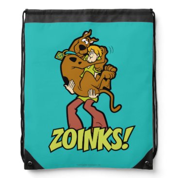 Scooby-Doo and Shaggy Zoinks! Drawstring Bag