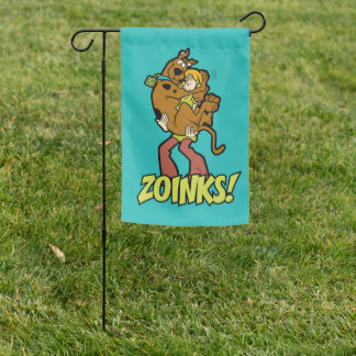 Scooby-Doo and Shaggy Zoinks! Garden Flag