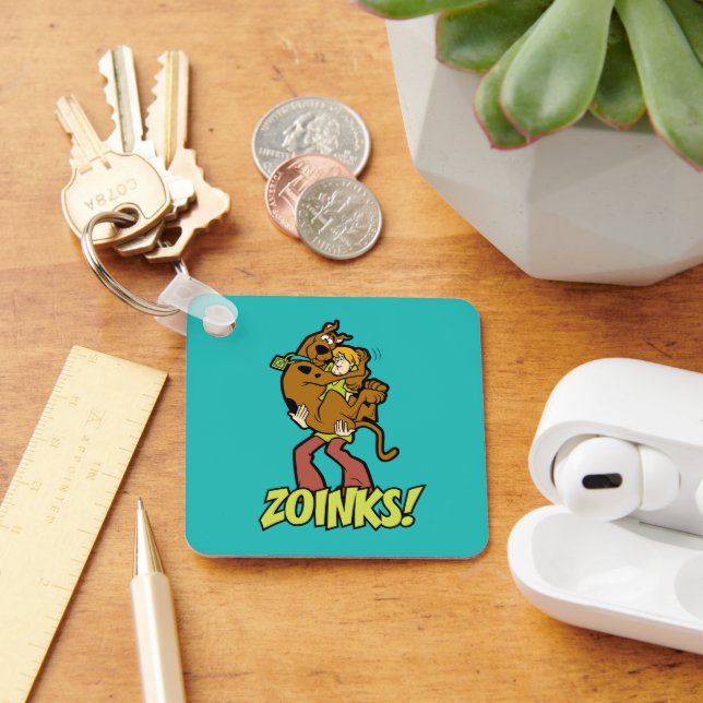 Scooby-Doo and Shaggy Zoinks! Keychain (Desk)