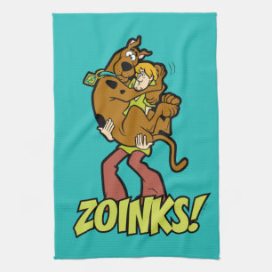 Scooby-Doo and Shaggy Zoinks! Kitchen Towel