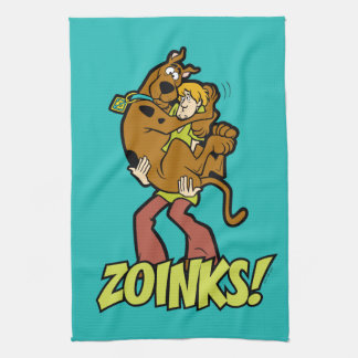 Scooby-Doo and Shaggy Zoinks! Kitchen Towel