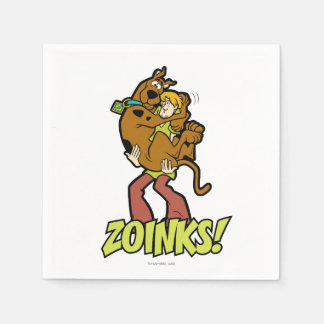 Scooby-Doo and Shaggy Zoinks! Napkins