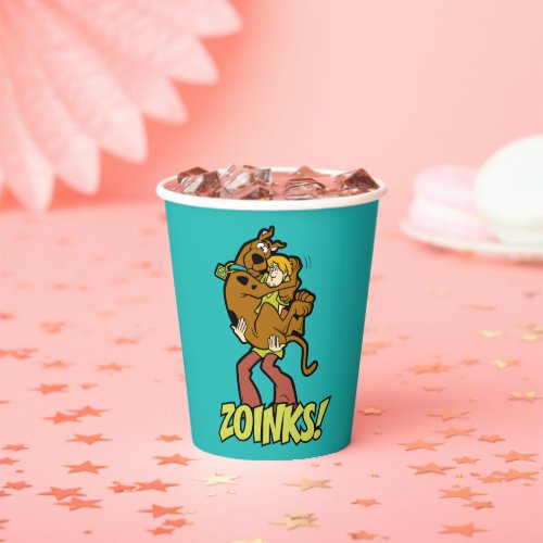 Scooby_Doo and Shaggy Zoinks Paper Cups