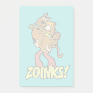 Scooby-Doo and Shaggy Zoinks! Post-it Notes