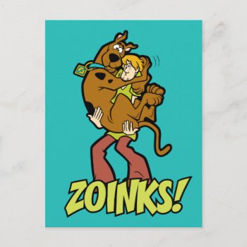 Scooby-doo And Shaggy Zoinks! Postcard by scoobydoo at Zazzle