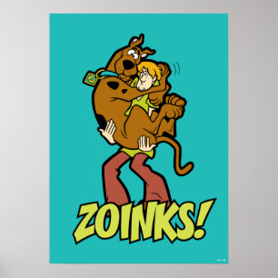 Scooby-Doo and Shaggy Zoinks! Poster