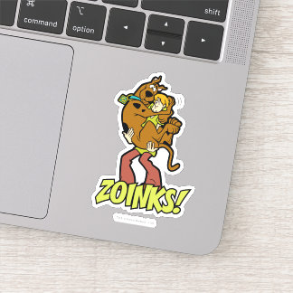 Scooby-Doo and Shaggy Zoinks! Sticker