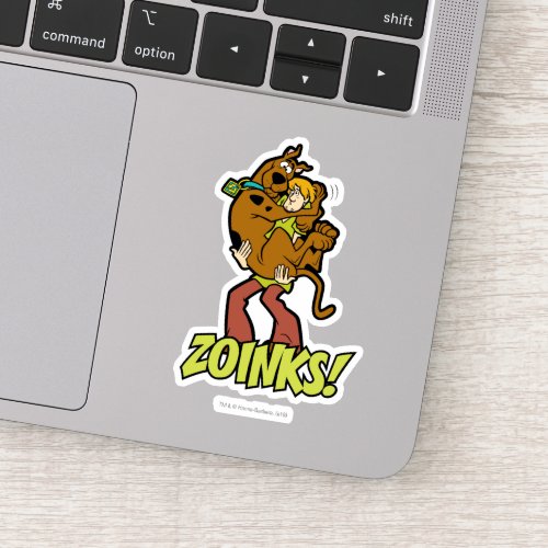 Scooby_Doo and Shaggy Zoinks Sticker