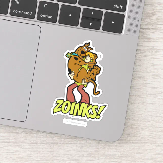 Scooby-Doo And Shaggy Zoinks! Sticker | Zazzle