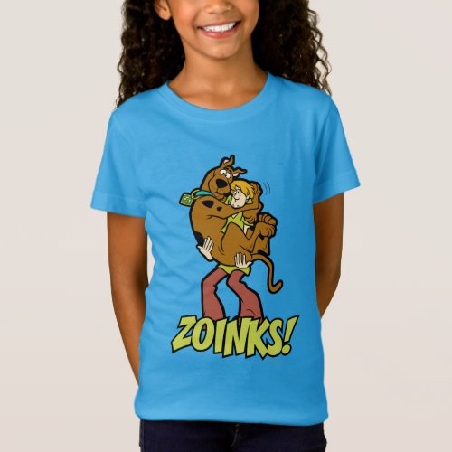 Scooby_Doo and Shaggy Zoinks T_Shirt