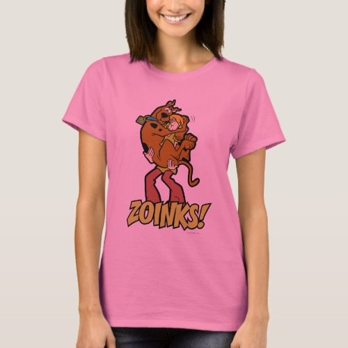 Scooby_Doo and Shaggy Zoinks T_Shirt