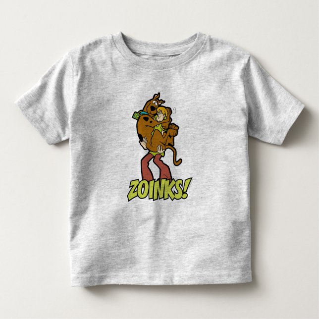 Scooby-Doo and Shaggy Zoinks! Toddler T-shirt (Front)