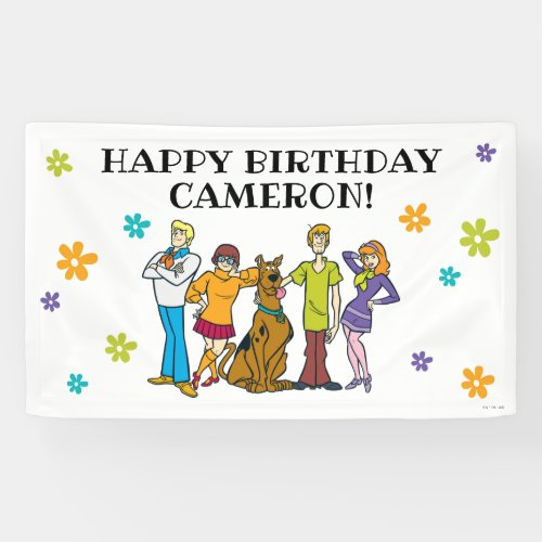 Scooby_Doo and the Gang Birthday Banner