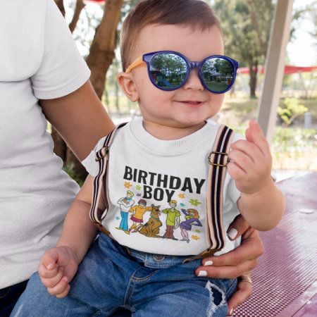 Scooby-doo And The Gang Birthday Boy Baby T-shirt