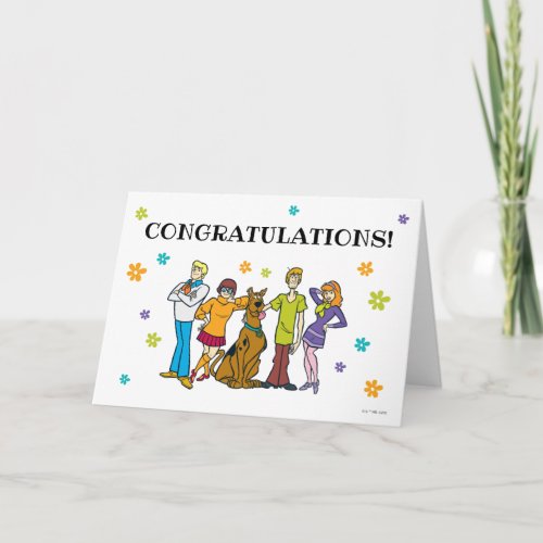 Scooby_Doo and the Gang Congratulations Card